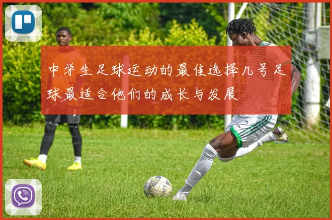 中学生足球运动的最佳选择几号足球最适合他们的成长与发展
